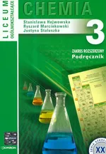 Chemia 3 Podręcznik Zakres rozszerzony - Outlet - Stanisława Hejwowska