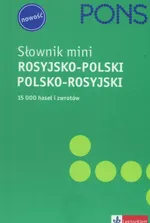 Pons Słownik mini rosyjsko - polski, polsko - rosyjski - Outlet