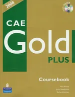 CAE Gold Plus Coursebook z płytą CD - Outlet - Richard Acklam