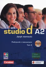 Studio d A2 Język niemiecki Podręcznik z ćwiczeniami + CD Tom 2