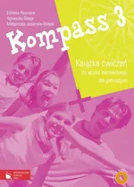 Kompass 3 Książka ćwiczeń do języka niemieckiego dla gimnazjum z płytą CD - Outlet - Małgorzata Jezierska-Wiejak