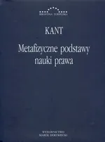 Metafizyczne podstawy nauki prawa - Outlet - Immanuel Kant