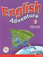 English Adventure 3 Podręcznik i zeszyt ćwiczeń + 2CD - Anne Worral