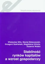 Stabilność rynków kapitałów a wzrost gospodarczy - Outlet - Maciej Malaczewski