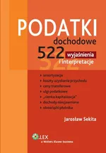 Podatki dochodowe - Jarosław Sekita