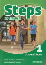 Steps In English 1 Student's Book / Exam Steps in English 1 Ćwiczenia - Outlet - Paul Davies