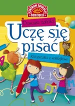 Domowa szkoła Uczę się pisać Książeczka z naklejkami - Anna Uhlik