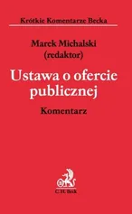 Ustawa o ofercie publicznej Komentarz - Paweł Błaszczyk