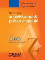 Mały słownik angielsko-polski polsko-angielski - Outlet - Piotrowski Tadeusz