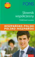Słownik współczesny hiszpańsko polski polsko hiszpański - Outlet