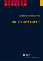 BHP w budownictwie - Kazimierz Kościukiewicz