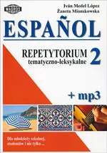 Espanol Repetytorium tematyczno-leksykalne 2+ mp3 - Lopez Medel