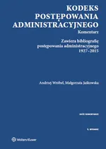 Kodeks postępowania administracyjnego Komentarz - Małgorzata Jaśkowska