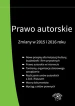 Prawo autorskie Zmiany w 2015 i 2016 roku - Outlet - Tomasz Król