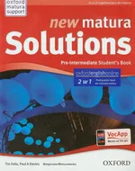 New Matura Solutions Pre-Intermiate Student's Book - Outlet - Davies Paul A.
