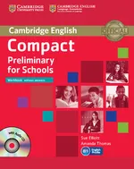Compact Preliminary for Schools Workbook without answers + CD - Sue Elliott