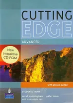 Cutting Edge Advanced Student's Book z CD-ROM - Carr Jane Comyns