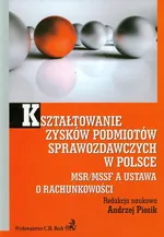 Kształtowanie zysków podmiotów sprawozdawczych w Polsce - Outlet