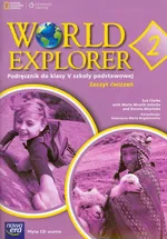 World Explorer 2 zeszyt ćwiczeń z płytą CD - Sue Clarke
