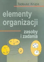 Elementy organizacji - Tadeusz Krupa