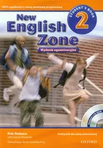 New English Zone 2 Students Book + CD with Exam Practice - Outlet - David Newbold