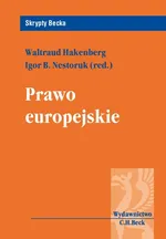 Prawo europejskie - Waltraud Hakenberg