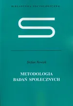 Metodologia badań społecznych - Stefan Nowak