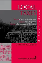 Local Taxes A compendium - Dominik Gajewski