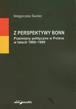 Z perspektywy Bonn - Małgorzata Świder