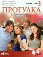 Progułka 3 Język rosyjski Zeszyt ćwiczeń z płytą CD - Jolanta Chmielewska