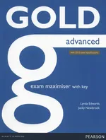 Gold Advanced Exam Maximiser with key - Lynda Edwards