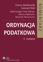 Ordynacja podatkowa Komentarz - Mariusz Popławski