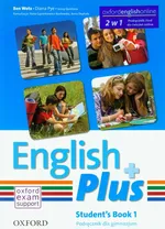 English Plus 1 Student's Book + kod do ćwiczeń online - Diana Pye