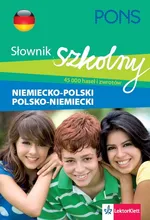 Słownik szkolny niemiecko-polski polsko-niemiecki - Outlet - Urszula Czerska