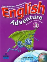 English Adventure 3 Podręcznik i zeszyt ćwiczeń + CD i DVD - Outlet - Anne Worrall