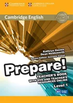 Cambridge English Prepare! 1 Teacher's Book with DVD and Teacher's Resources Online - Kathryn Davies