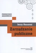 Zarządzanie publiczne - Outlet - Jerzy Hausner