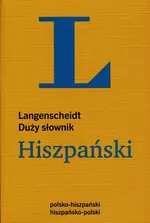 Słownik duży hiszpański - Agnieszka Flisek