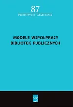 Modele współpracy bibliotek publicznych - Outlet