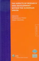 Tax Aspects of Research and Development within the European Union - Włodzimierz Nykiel