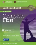 Complete First Workbook without Answers z płytą CD - Amanda Thomas
