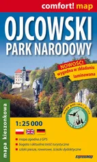 Ojcowski Park Narodowy mapa kieszonkowa 1:25 000