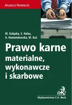 Prawo karne materialne wykonawcze i skarbowe - Outlet - Małgorzata Gałązka