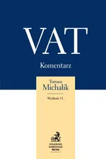 VAT Komentarz 2015 - Tomasz Michalik