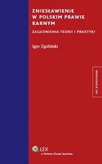 Zniesławienie w polskim prawie karnym - Igor Zgoliński