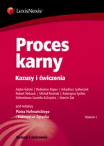 Proces karny Kazusy i ćwiczenia - Adam Górski
