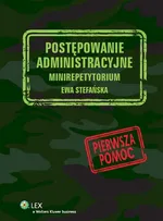 Postępowanie administracyjne Minirepetytorium - Outlet - Ewa Stefańska