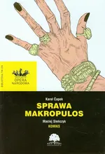 Sprawa Makropulos - Outlet - Karel Capek
