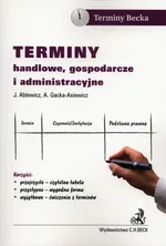 Terminy handlowe, gospodarcze i administracyjne - J. Ablewicz