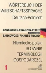 Niemiecko-polski Słownik terminologii gospodarczej - Iwona Kienzler
